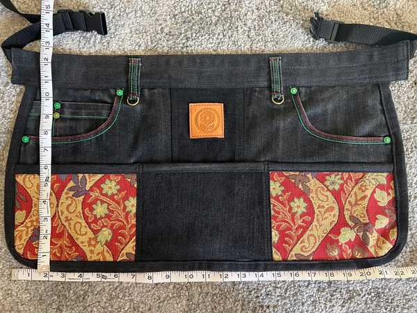 Hand made upcycled Teachers Apron 6 - 2