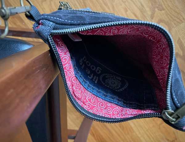 Hand made upcycled Shoulder or cross-body bag No. 27 - 3